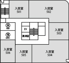 入居者スペース5階