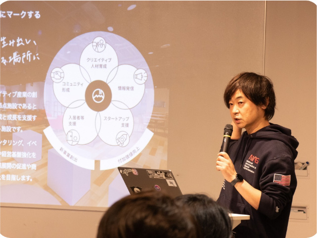 mark MEIZANイベントの様子